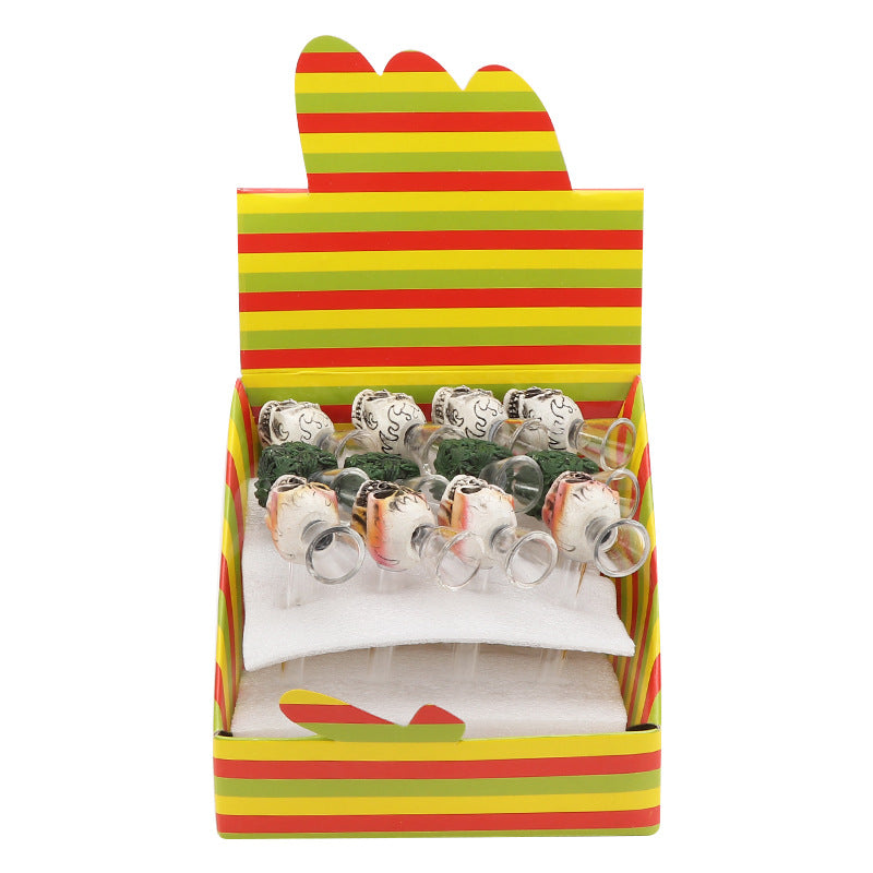 Glass Smoke Pipe Set