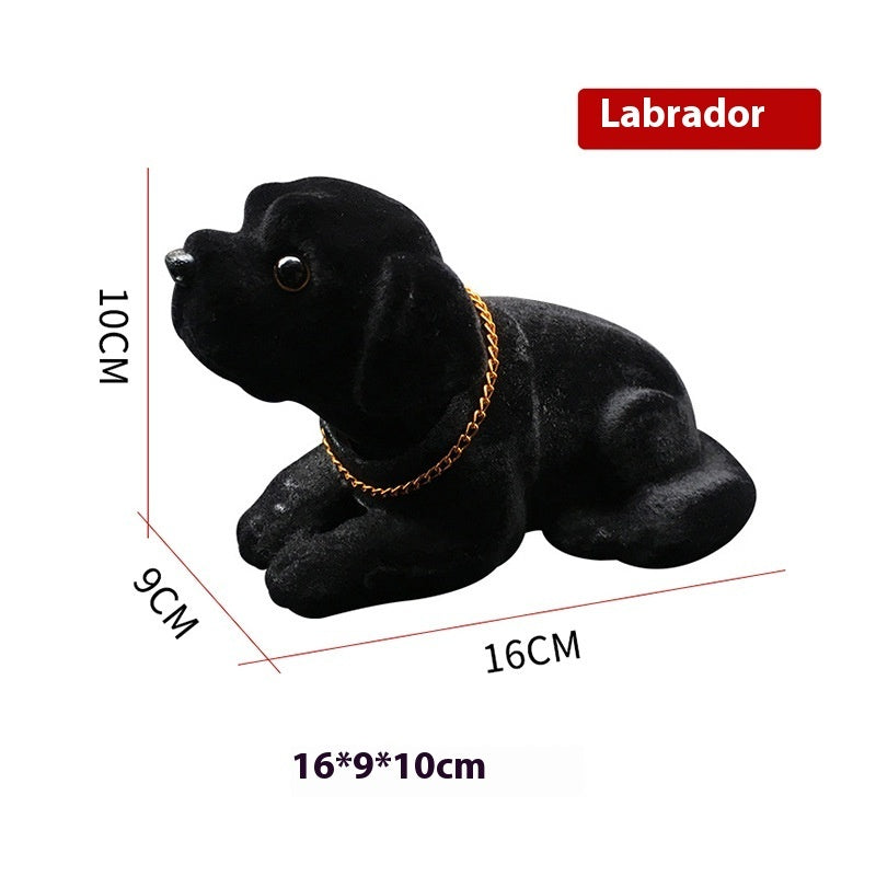 Head-shaking Dog Car Decoration