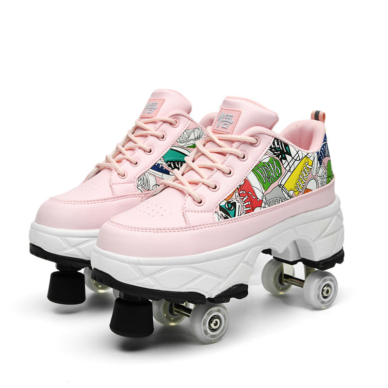 Transformable Skating Shoes