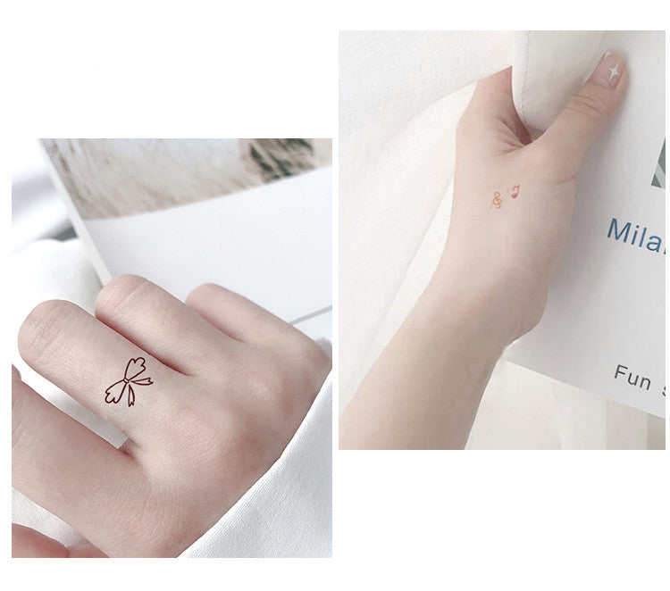 Mini temporary tattoos bundle