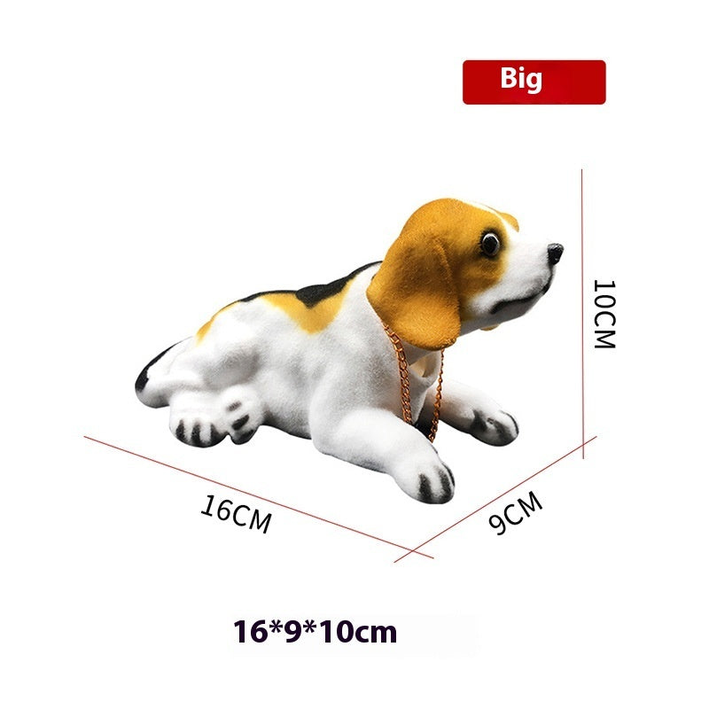 Head-shaking Dog Car Decoration