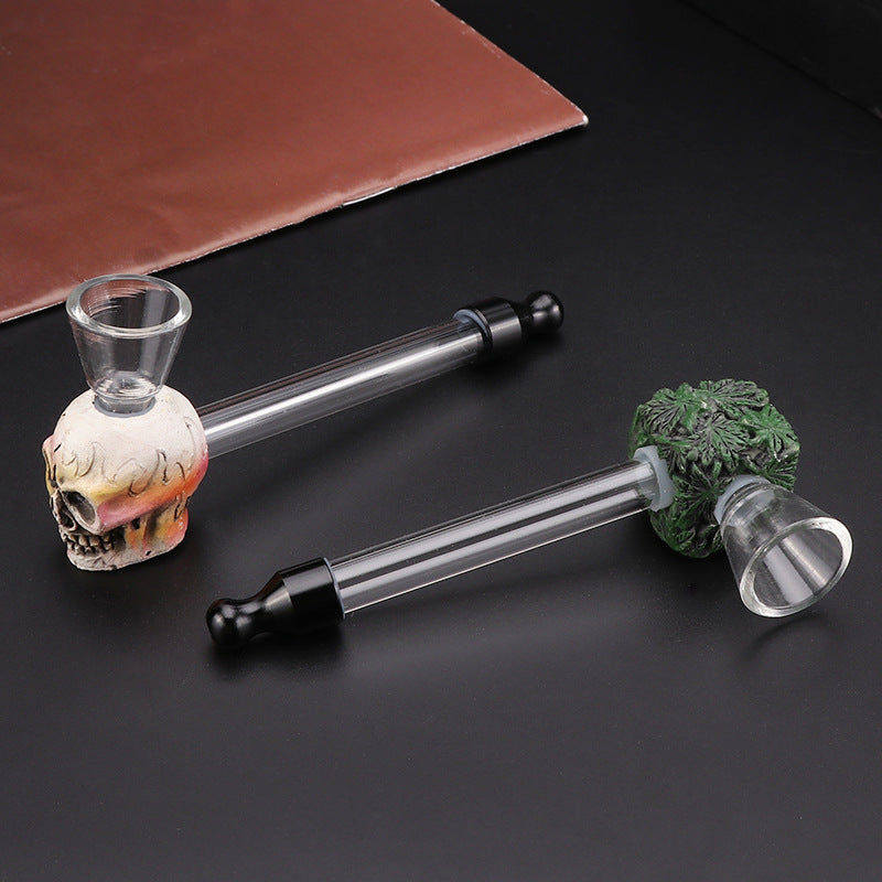 Glass Smoke Pipe Set