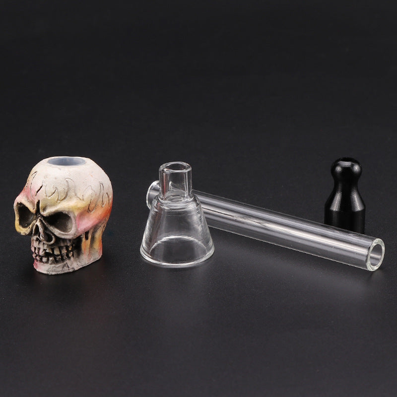 Glass Smoke Pipe Set