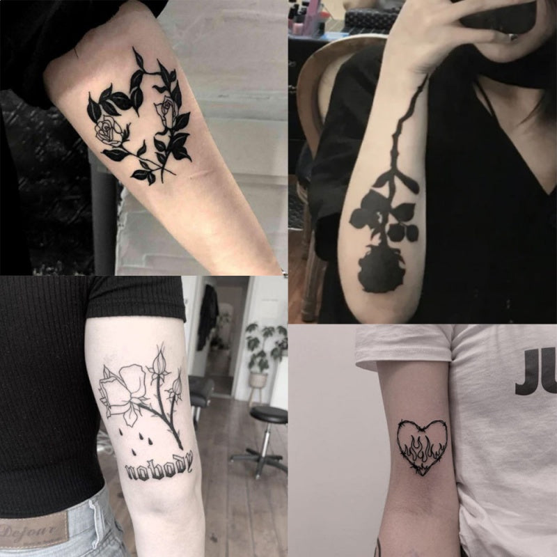 Dark Vibe Temporary Tattoos Bundle