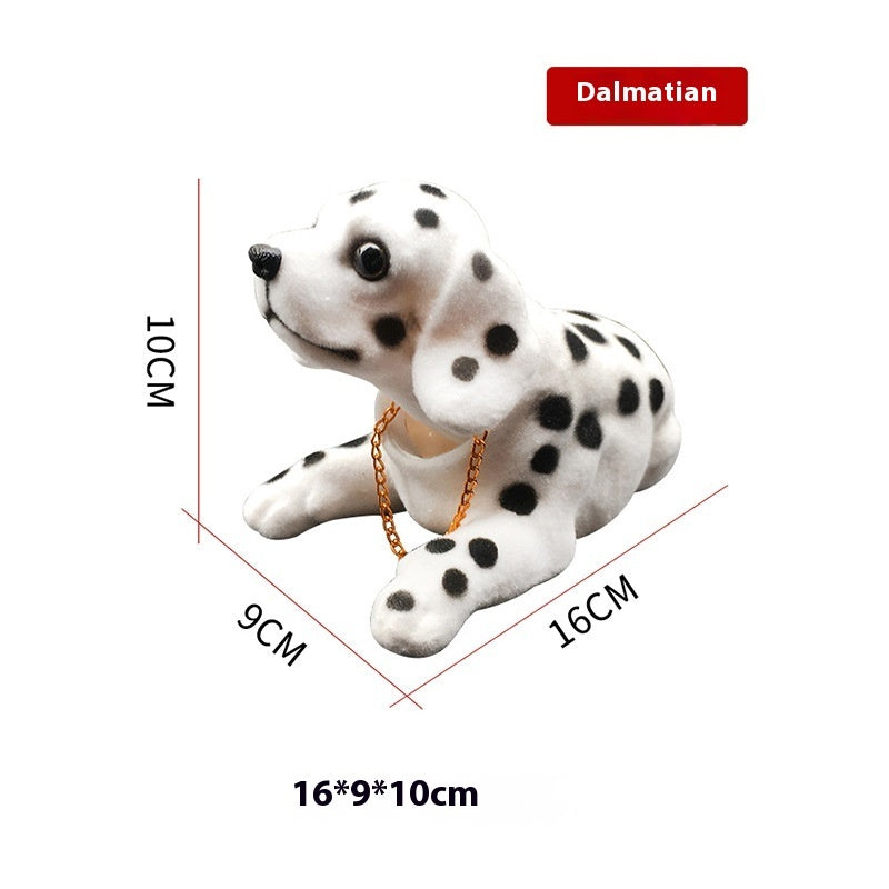 Head-shaking Dog Car Decoration