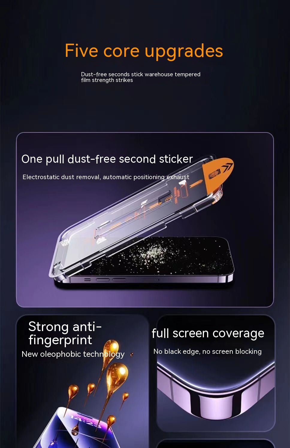 Dust-free Screen Protector