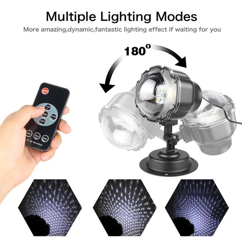 LED Snow Projector