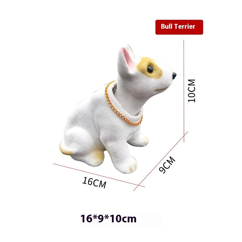 Head-shaking Dog Car Decoration