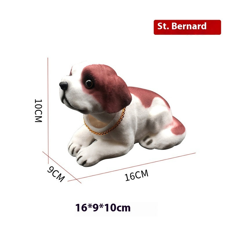 Head-shaking Dog Car Decoration