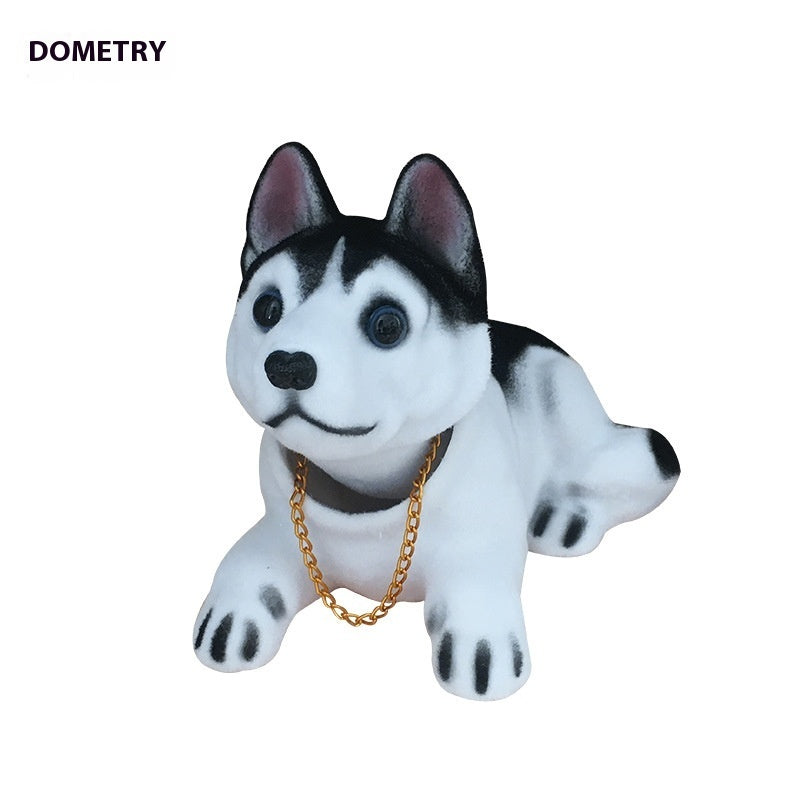 Head-shaking Dog Car Decoration