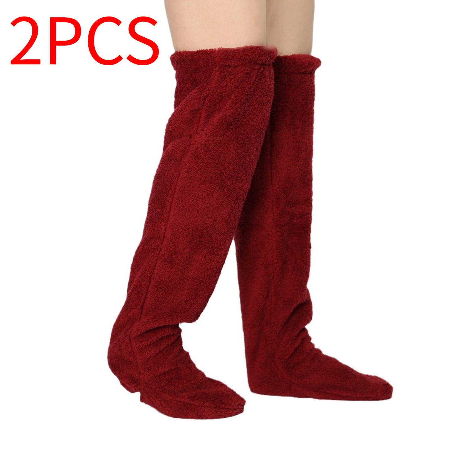 Warm Thigh High Socks