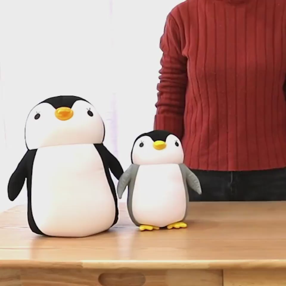 Penguin u-shaped pillow cartoon particle pillow